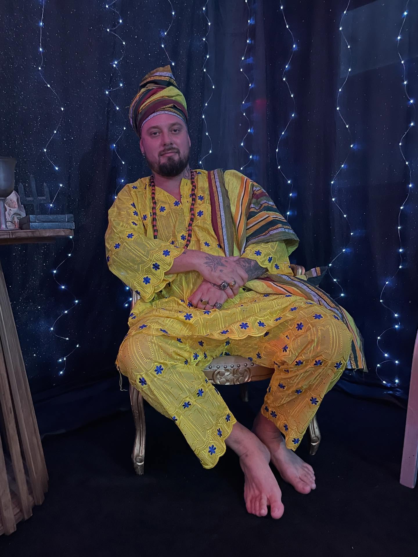 Pai Jackson de Oxalufan - Babalorixá do Terreiro de Umbanda em Guaratuba